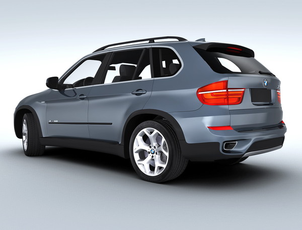 bmw car 3ds - BMW X5 E70 2012 by Swan3DStudios